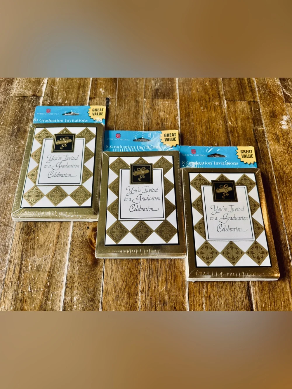 24 Count Graduation Party Invitations